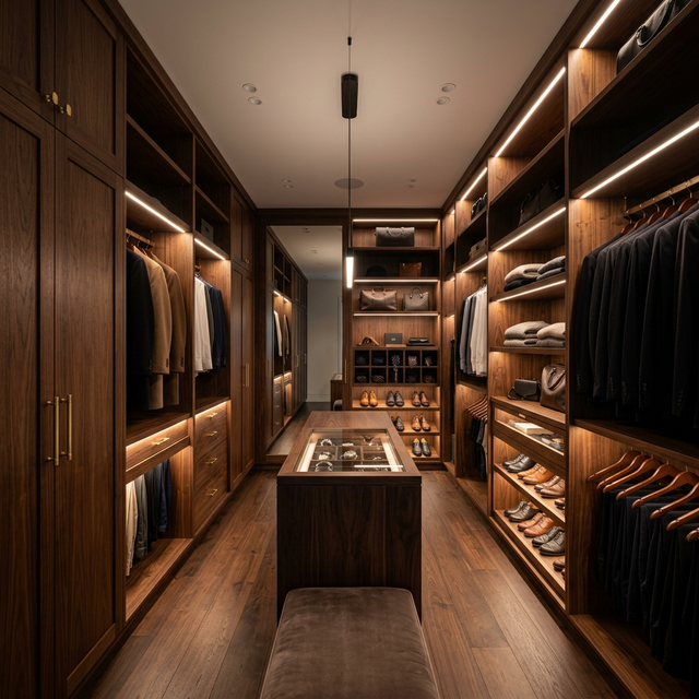 Dormitórios e Closets